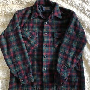 Vintage Pendleton flannel top